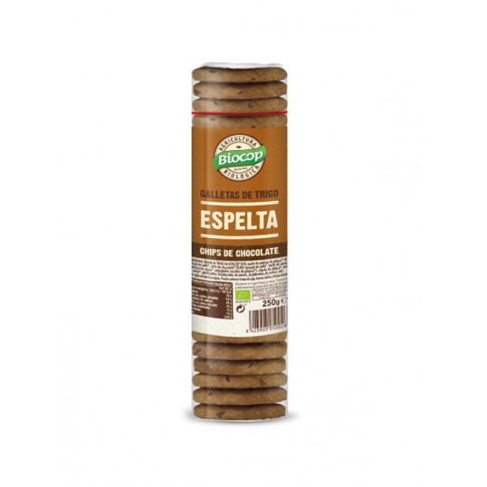 Galleta trigo espelta choco biocop 250 g