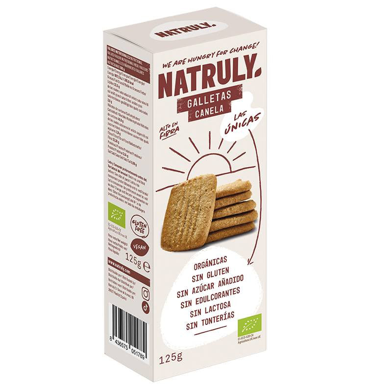 Galletas Cookies Canela Bio Natruly - Sabor Natural y Saludable