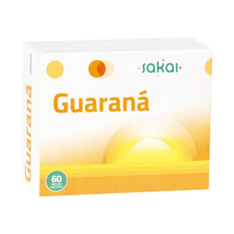 Guaraná 60 cápsulas 500 mg complemento energía