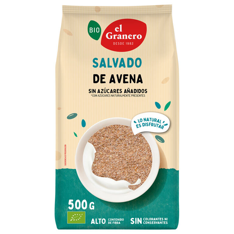 Salvado de Avena Bio 500 g