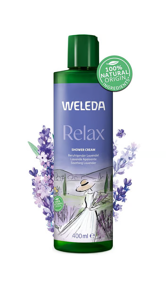 Gel de ducha cremoso Lavanda 400ml de Weleda