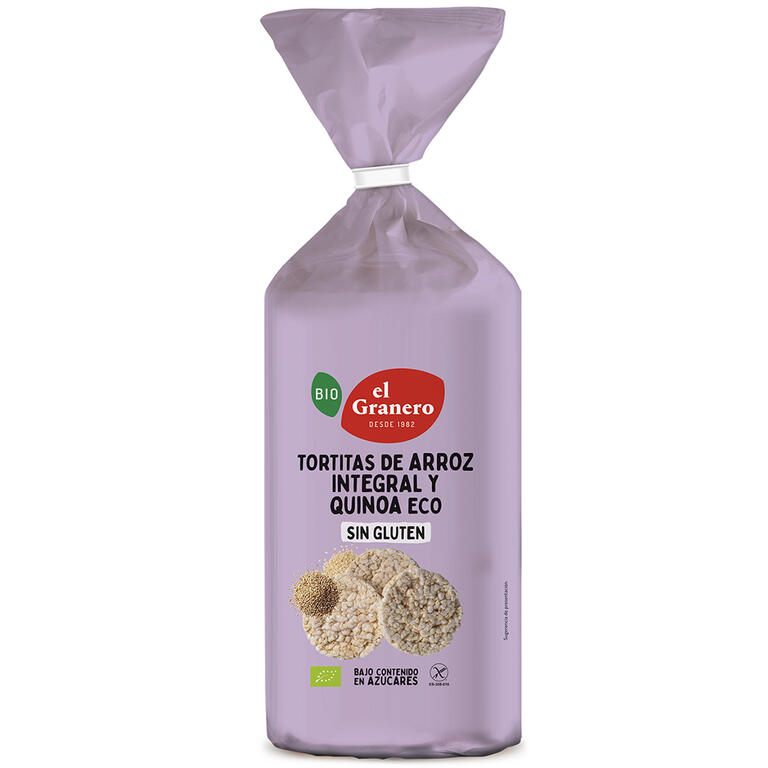 Tortitas de Arroz y Quinoa Bio 120 g de El Granero