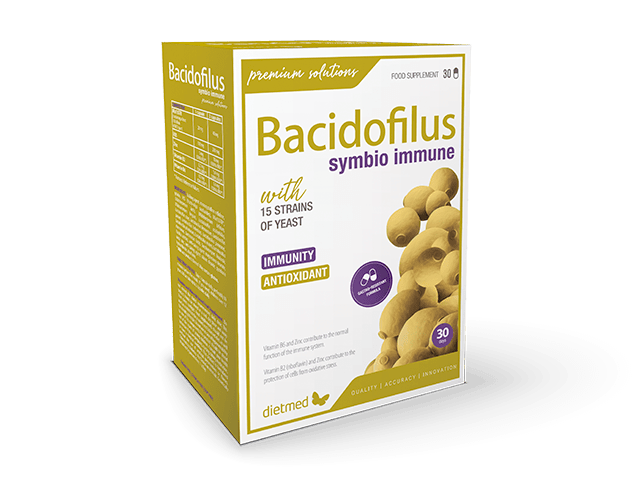 Bacidofilus Symbio Inmune | Cápsulas de Dietmed