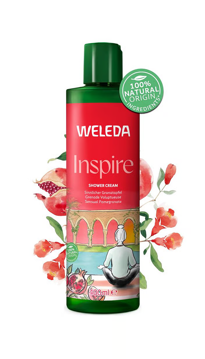 Gel de ducha cremoso Granada 400ml de Weleda