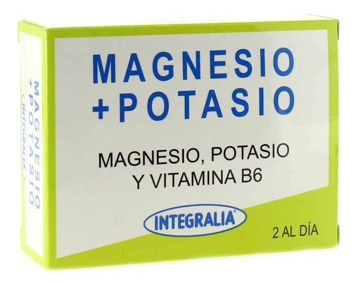 Magnesio + Potasio 60 cápsulas Integralia – Racó Natural