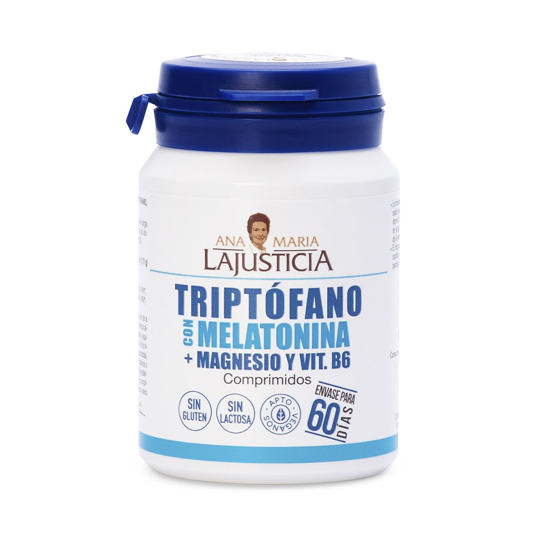 TRIPTOFANO CON MELATONINA + MAGNESIO Y VIT.B6 (60 comp.)